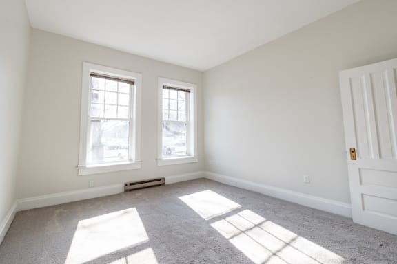 Unfurnished Bedroom Space at Lockerbie Court on Mass Ave, Indianapolis
