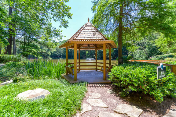 Lakeside Gazebo at Rosemont Vinings Ridge, Atlanta, Georgia