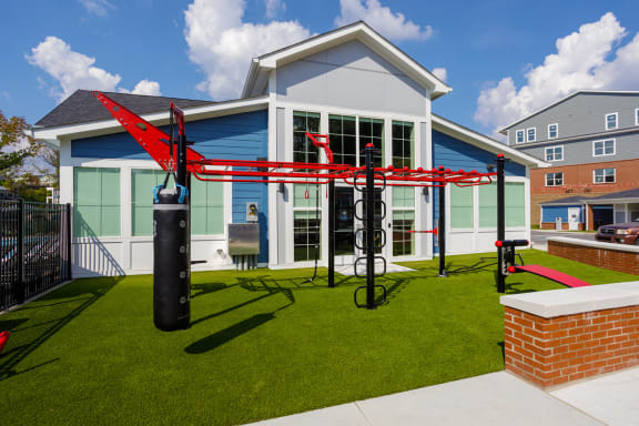 Outdoor Gym Facility at Whetstone Flats, Nashville, TN