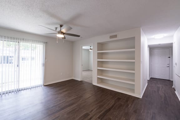 Engineered Wood Flooring at The Residence at White River Apartments, Indianapolis, Indiana