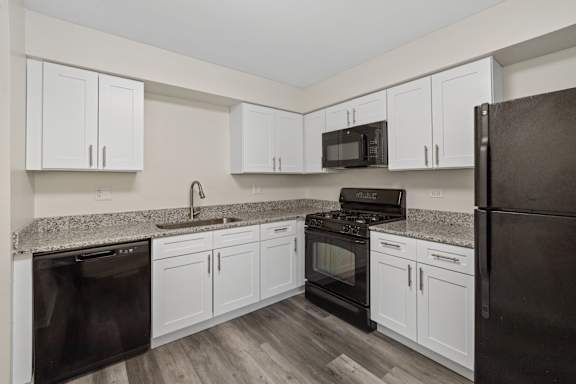 Kitchen at The Winds at Poplar Creek Apartments , Illinois