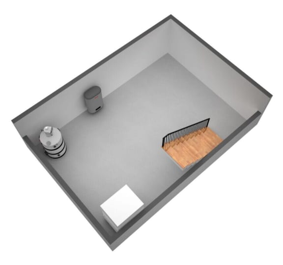 a floorplan of a basement