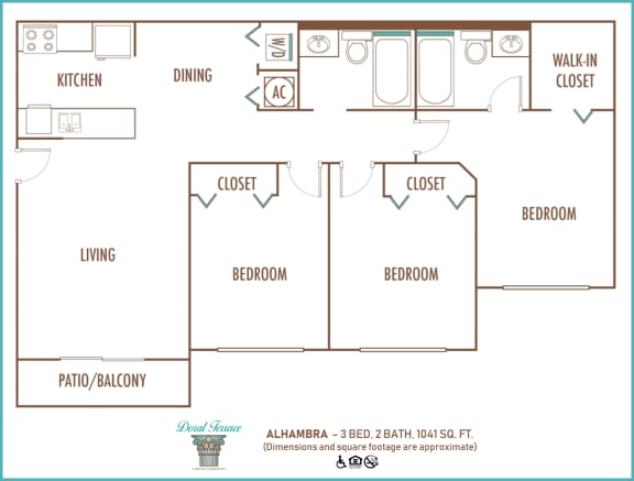 3 bed 2 bath at Doral Terrace, Doral, FL, 33178