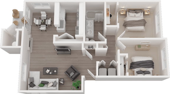 2 bed 1 bath 1007 square feet at BELLA SONOMA, Washington