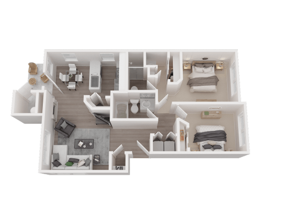 2 bed 2 bath 1020 Square feet at BELLA SONOMA, Fife, 98424