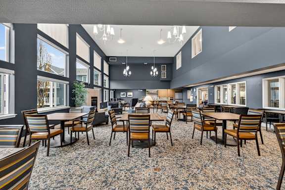 Spacious Dining Area at Vintage at Marine View Senior 55+ Apartments, Everett, 98201