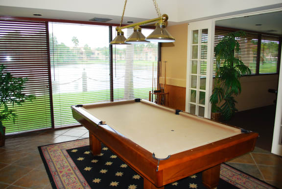 Pool table at Cross Keys, North Lauderdale, FL