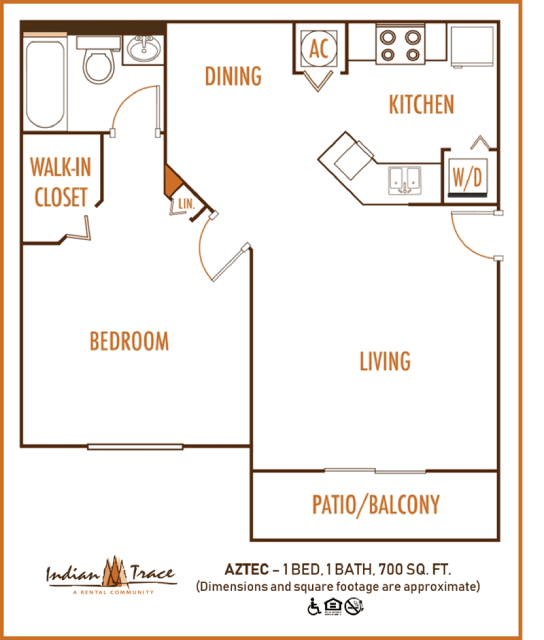 AZTEC Floor Plan at Indian Trace, West Palm Beach, FL 33407