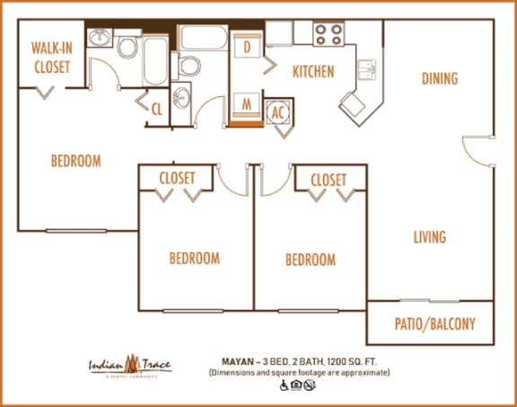 MAYAN Floor Plan at Indian Trace, West Palm Beach, 33407