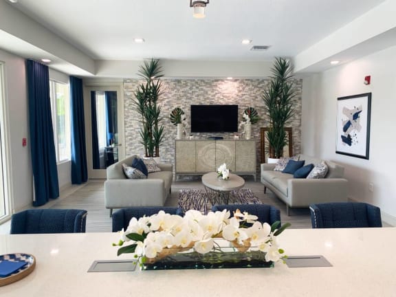 Lounge area at Tuscany Place Apartments, Homestead , Florida