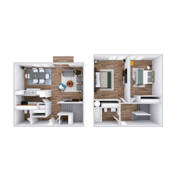 2 bed 1 bath at Fort Vancouver Terrace, Vancouver, WA