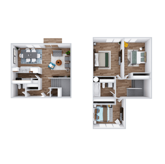 3 bed 1.5 bath at Fort Vancouver Terrace, Vancouver, Washington