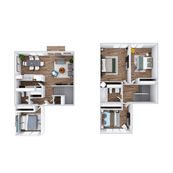 4 bed 1.5 bath at Fort Vancouver Terrace, Vancouver, 98661