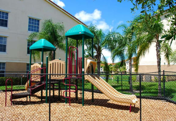 Portofino Apartments playground at Portofino, Florida
