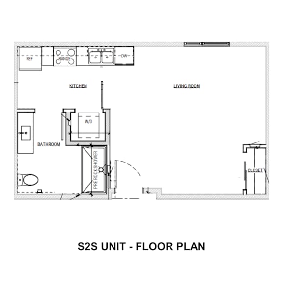 S2S Floor Plan at Traditions at Hazelwood, Portland, OR