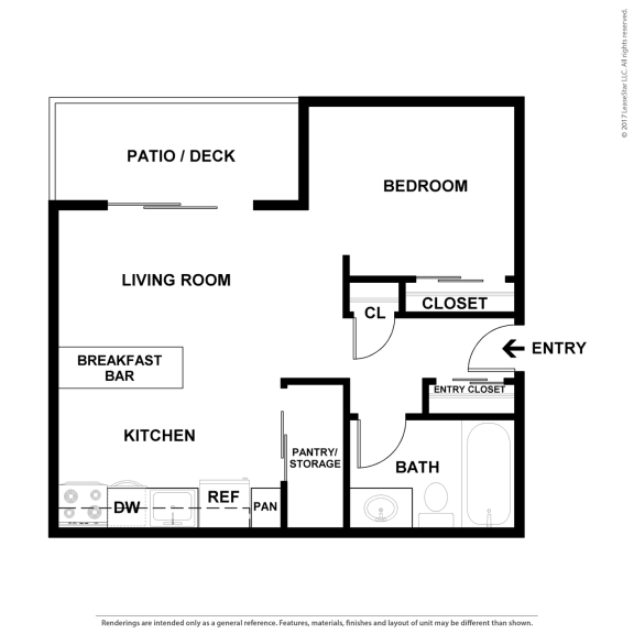 Terra Heights in Tacoma 2D floor plan