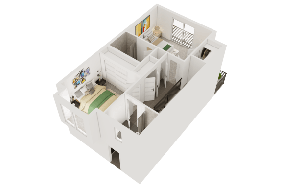 Townhome-Angelino-Floorplan at THE ANGELINO, Sacramento