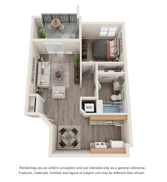 C1 Floor Plan at Villa Solera, California, 95122