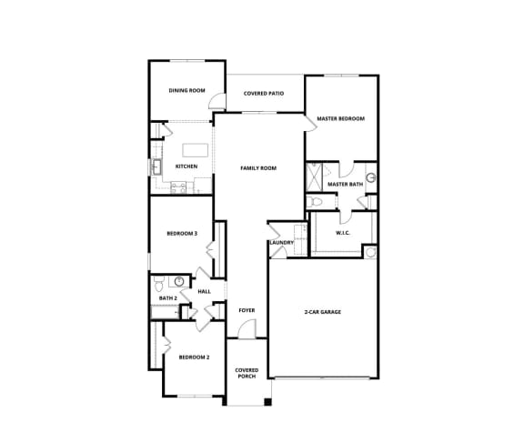the floor plan