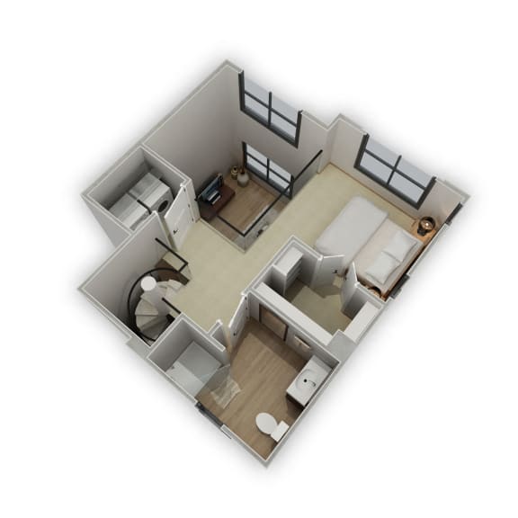 1 Bed - 1 Bath |761 sq ft