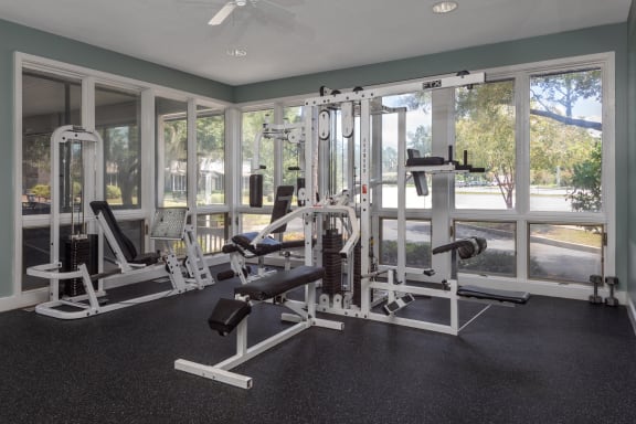Greentree Apartments in Savannah Georgia photo of fitness center