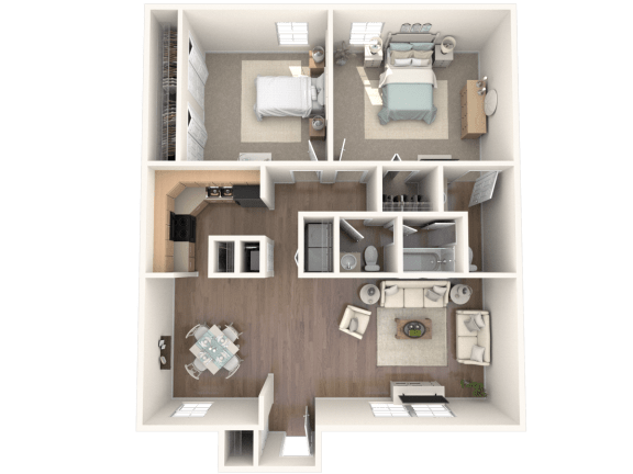 a floor plan image of the ranch at shadow lake