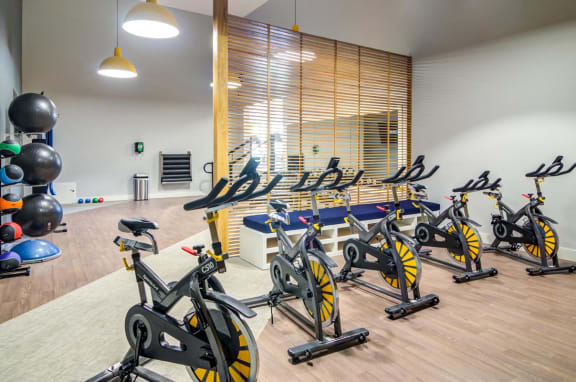 Exercise Bikes at MonteVista Apartments, Beaverton, OR