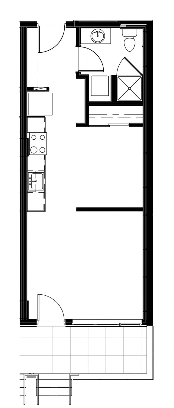 1 Bed - 1 Bath |649 sq ft at Astro Apartments, Seattle, WA