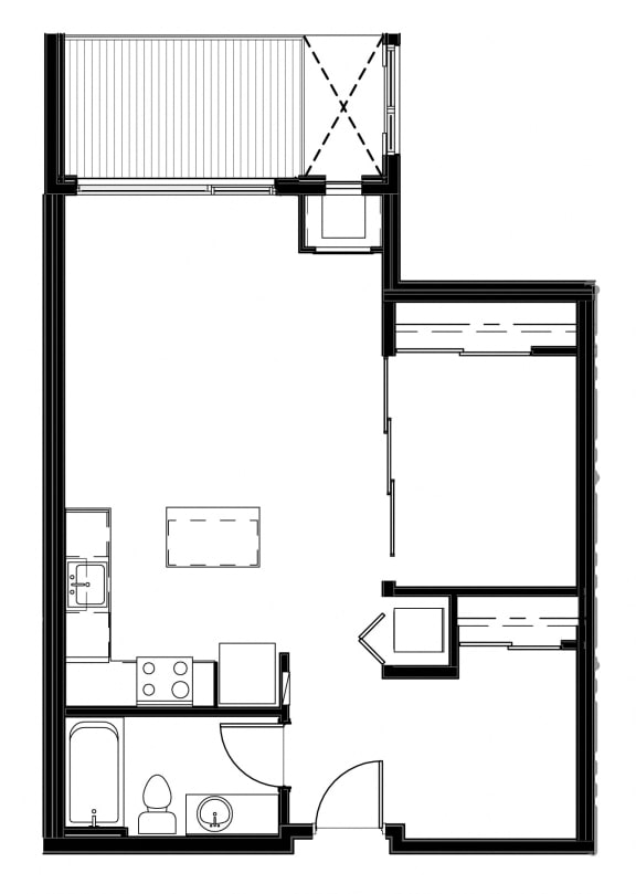 1 Bed - 1 Bath |718 sq ft at Astro Apartments, Seattle, WA, 98109