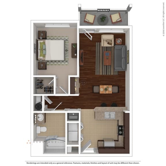 _MS_Apartment_Oceanaire_1 bedroom 1 bath 3D Furnished