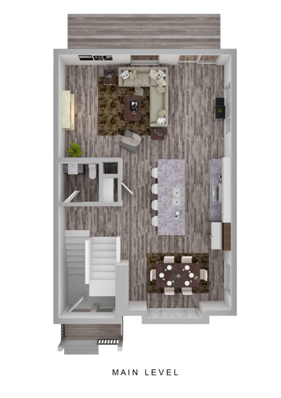 yz floor plan  2 bedroom with 2 baths  1190 square feet  1