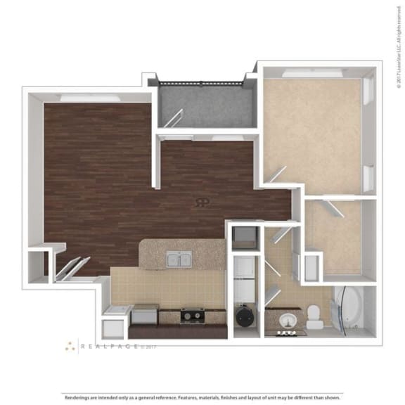 Apalachee Point Apartments in Tallahassee, FL photo of one bedroom floorplan
