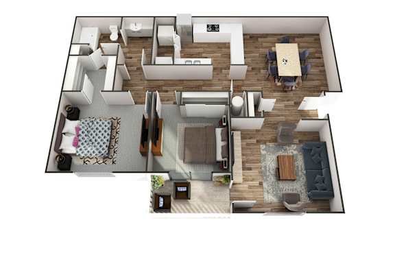 2 bedroom apartment in Stockbridge, GA at Southwinds Point with spacious layout and pet-friendly features near McDonough