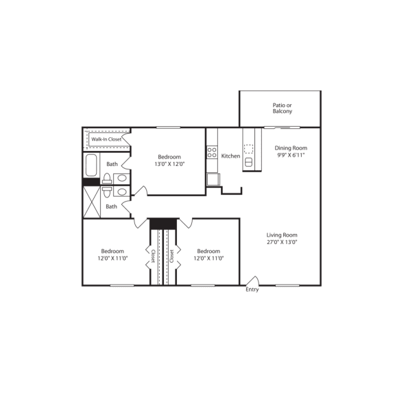 this plan is an illustration of our floor plan