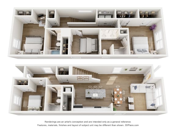 2 bedroom floor plan  the residences at sawmill estates apartments