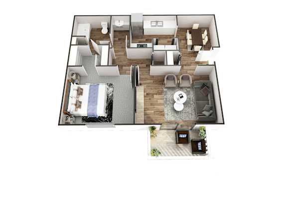 Spacious 1 bedroom apartment in Stockbridge, GA at Southwinds Point, pet-friendly floor plan near Eagles Landing