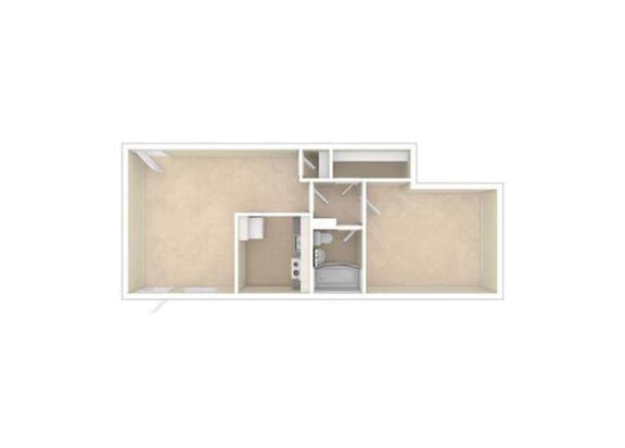 a small bathroom with a toilet and a staircase