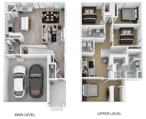 Eldorado with Basement Floor Plan