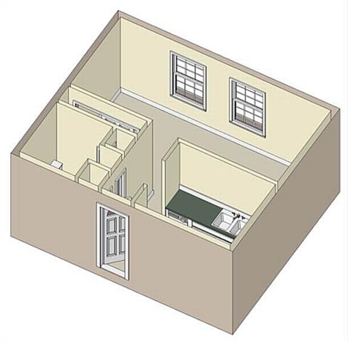 Studio |520 sq ft