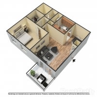 The Lounge, 1 br, 1 ba, 776 sq. ft.