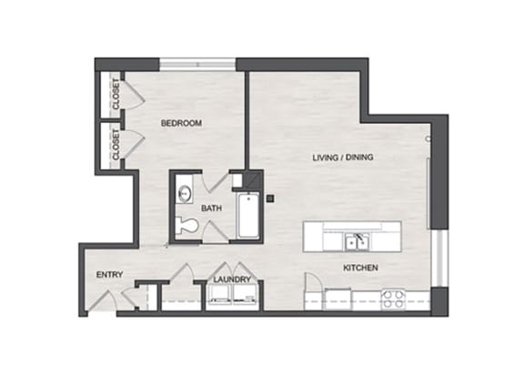 Floor Plan  1E