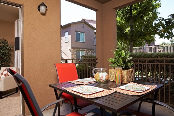 Personal Balcony or Patio in specific apartments