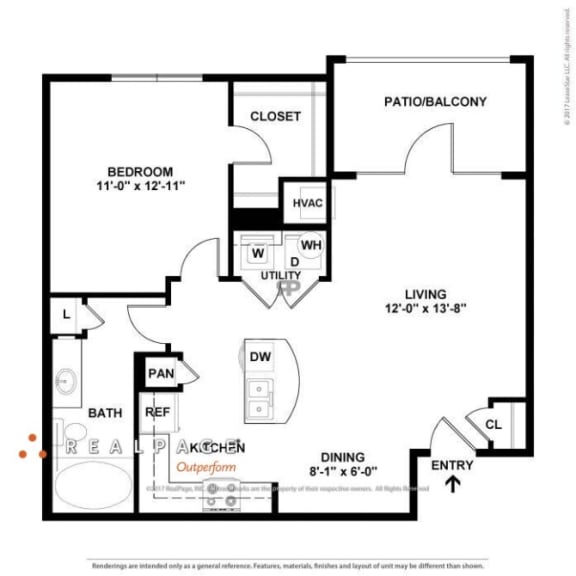 2D Floor plan rendering