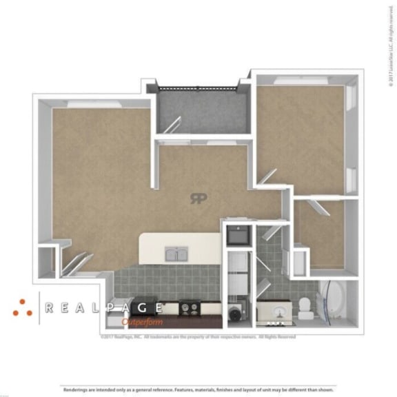 3D Floor plan rendering