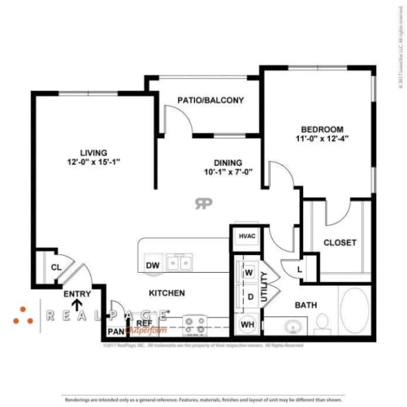 2D Floor plan rendering