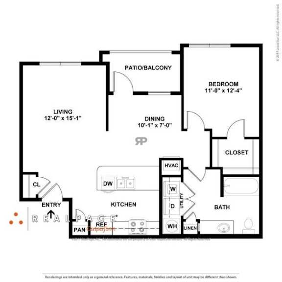 2D Floor plan rendering