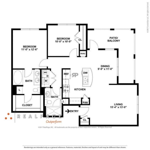2D Floor plan rendering