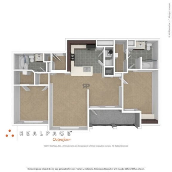 3D Floor plan rendering