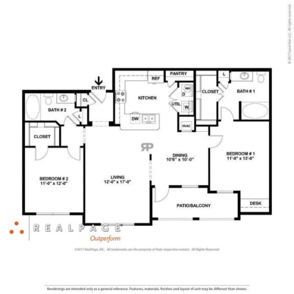 2D Floor plan rendering