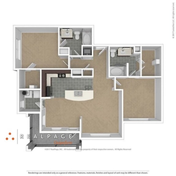 3D Floor plan rendering